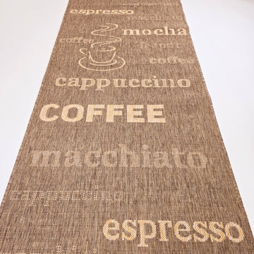 Käytävämatto Coffee Ruskea 80 cm leveä