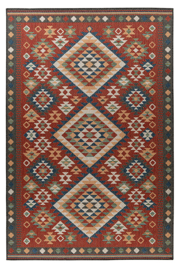 Sileäksi kudottu Capri 301 Multi 160 x 230 cm