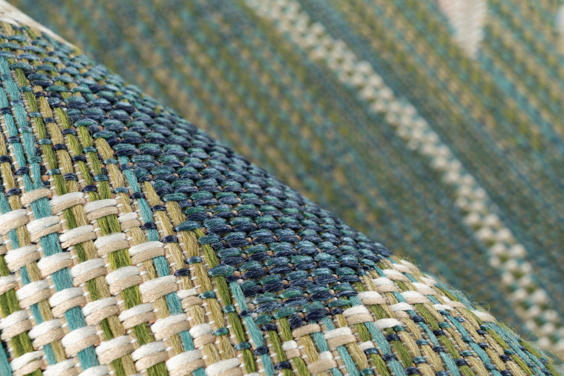 Sileäksi kudottu Capri 306 Green 160 x 230 cm