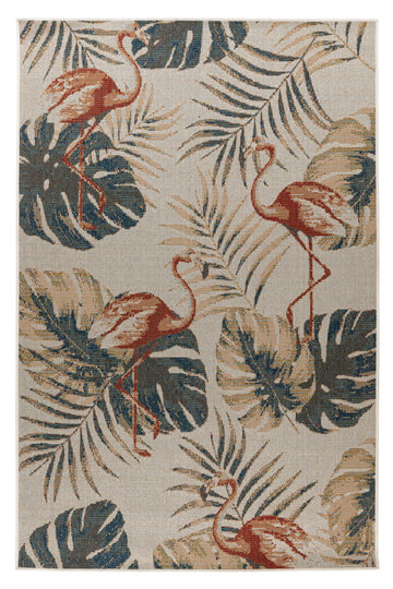 Sileäksi kudottu Capri 308 Multi 160 x 230 cm