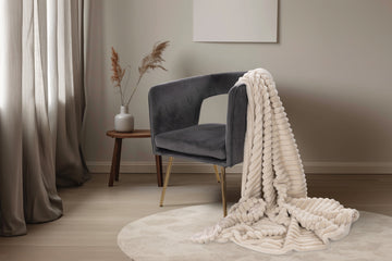 Torkkupeitto Plush Beige 150 x 200 cm