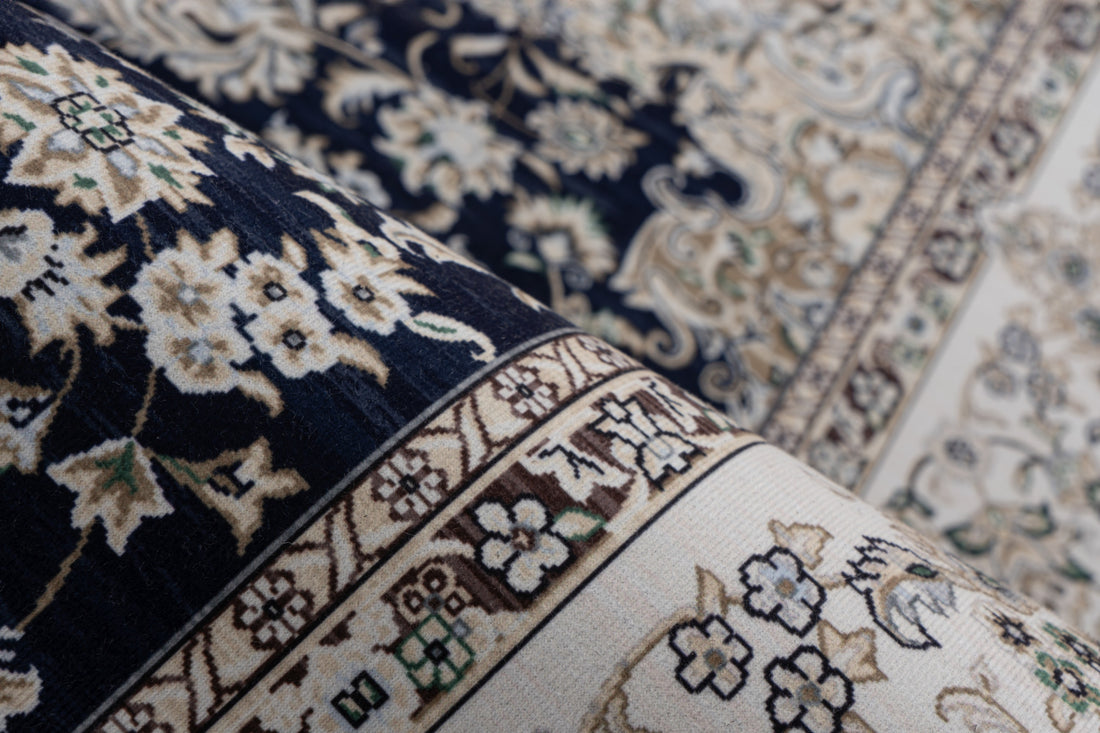 itämais tyylinen matto dunya 101 navy pääkuva