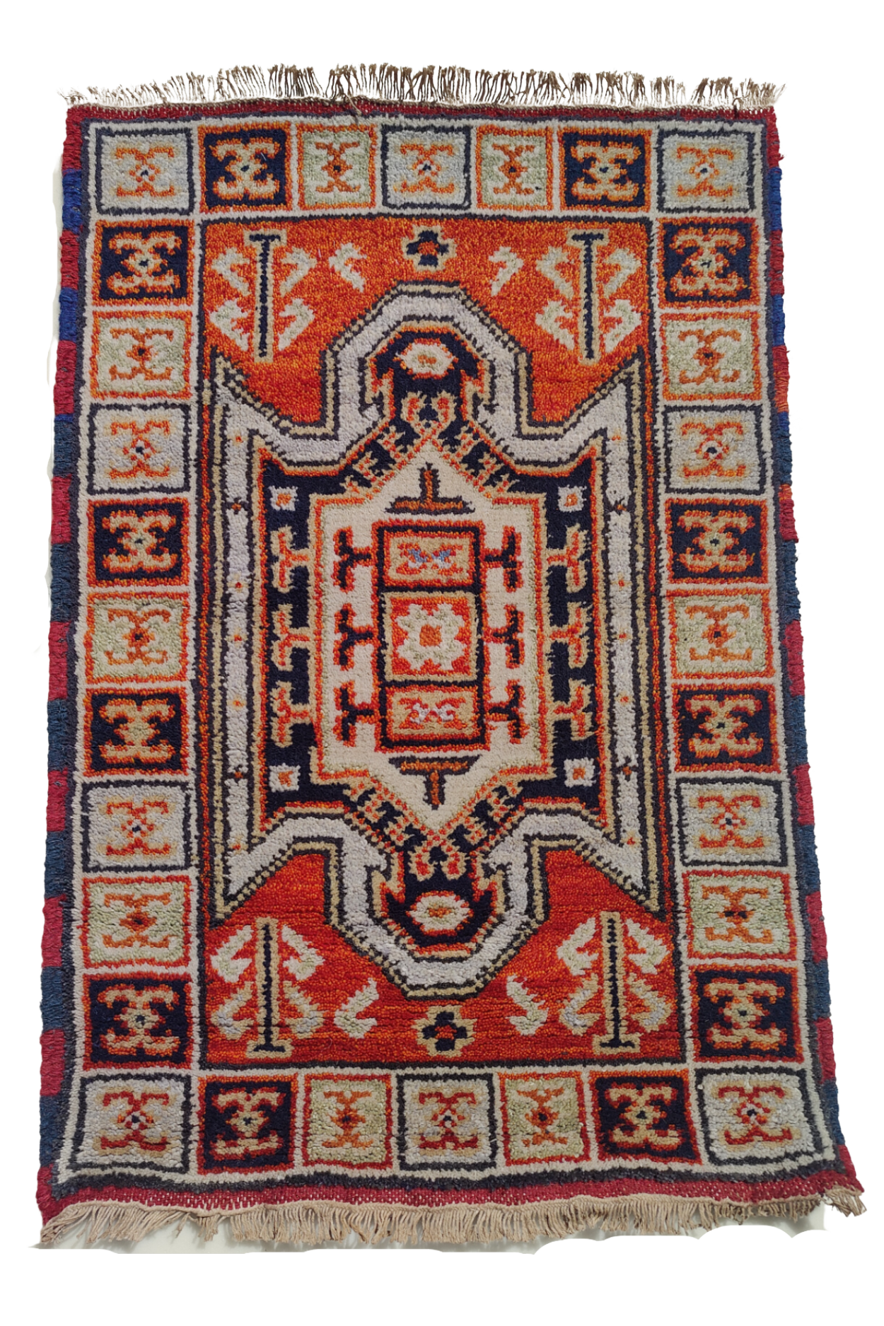 itämainen ovimatto kazak 11 harmaa