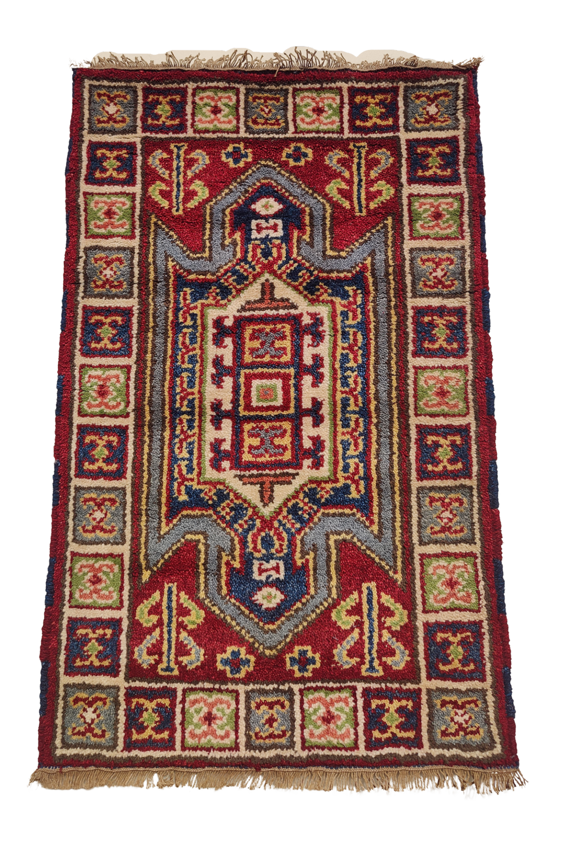 itämainen ovimatto kazak 11 harmaa