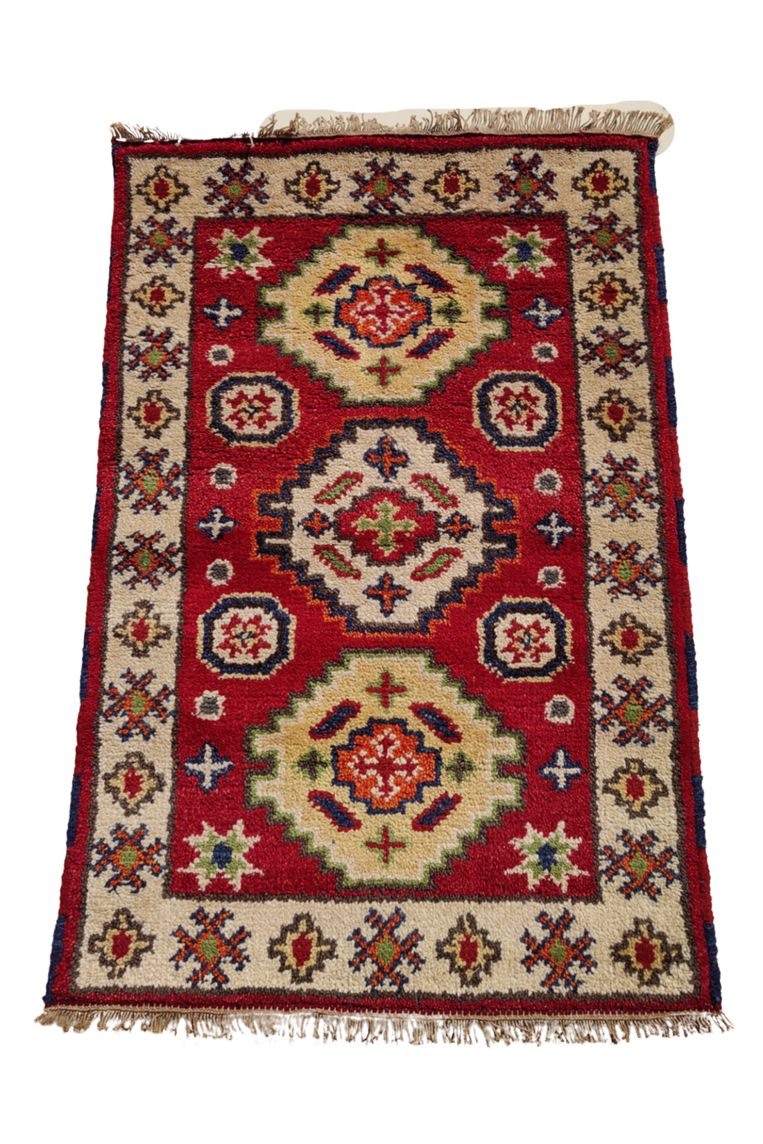 itämainen ovimatto kazak 54 oranssi kokonaan