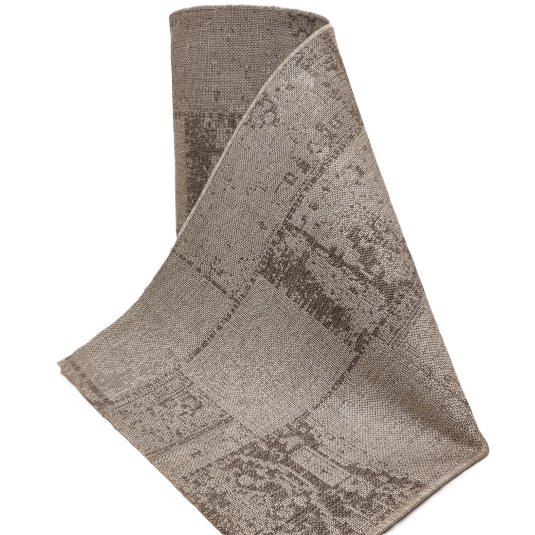 Käytävämatto Patchwork Pellava 100 cm leveä