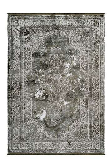 Lyhyt nukkainen Matto Elyssee 902 Green 160 x 230 cm