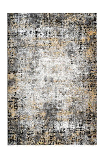 Lyhytnukkainen matto Funky 301 Keltainen 160 x 230 cm