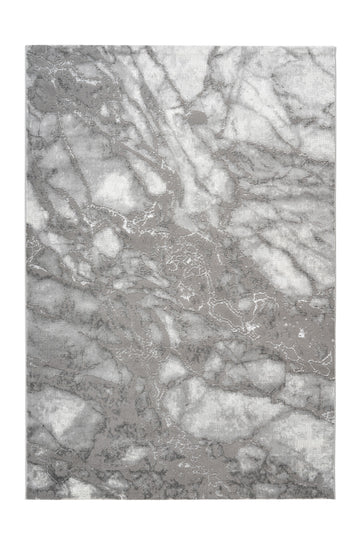 Lyhytnukkainen matto Marmaris 400 Hopea 160 x 230 cm