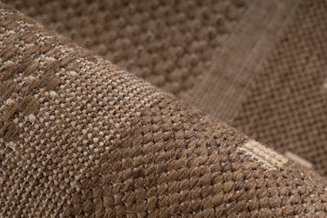 Sileäksi kudottu Finca 520 Ruskea 160 x 230 cm FIN520 coffee