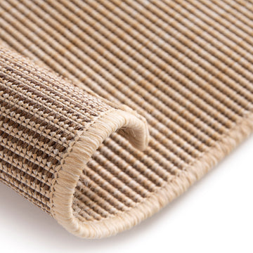 Sileäksi kudottu Pilke Beige