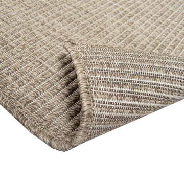Sileäksi kudottu matto Aura Hiekka