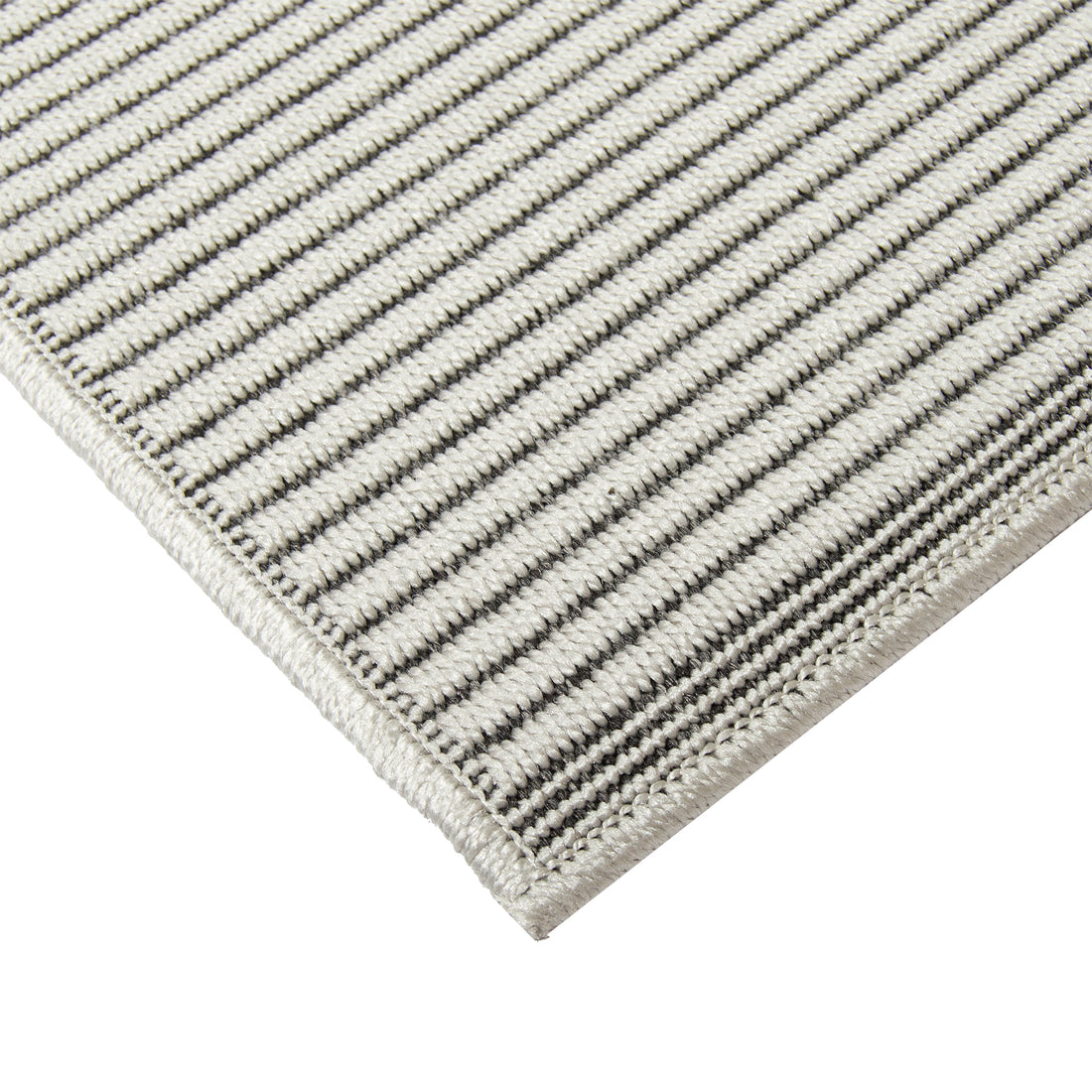 Sileäksi kudottu matto Aura Harmaa