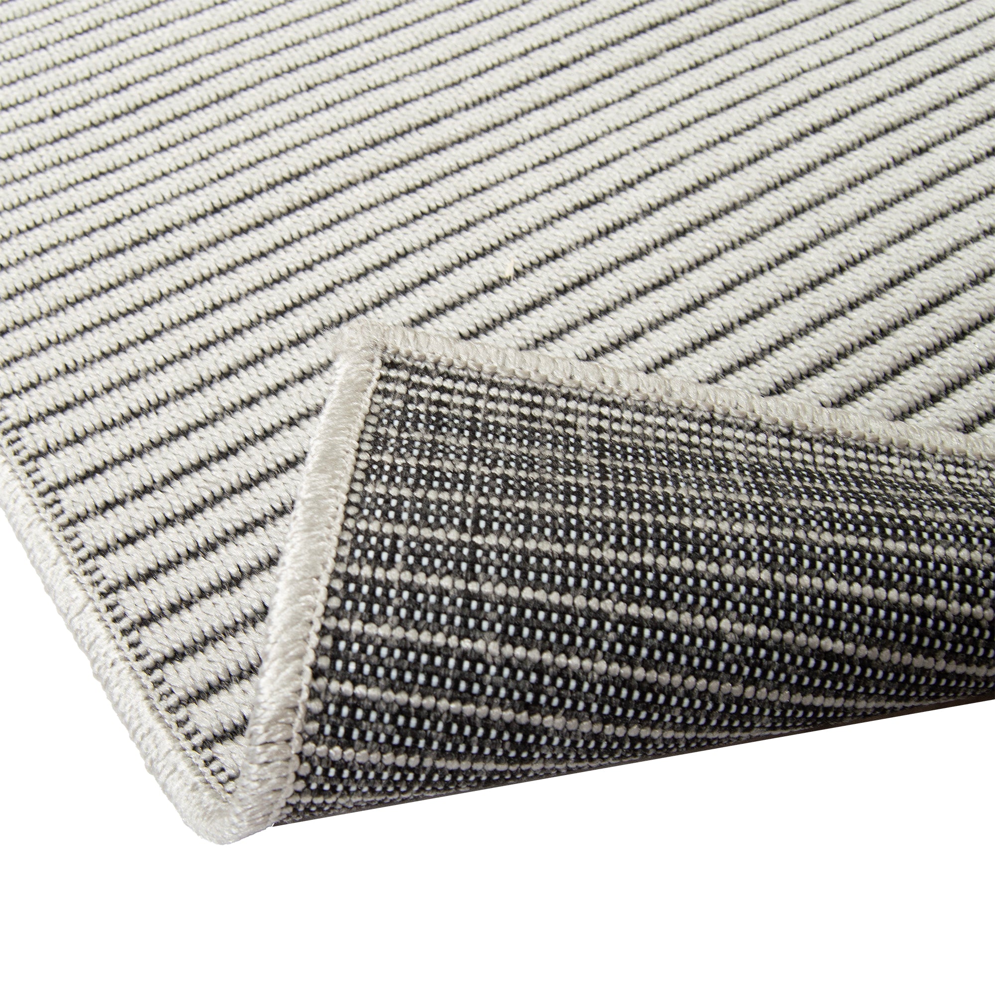 Sileäksi kudottu matto Aura Harmaa