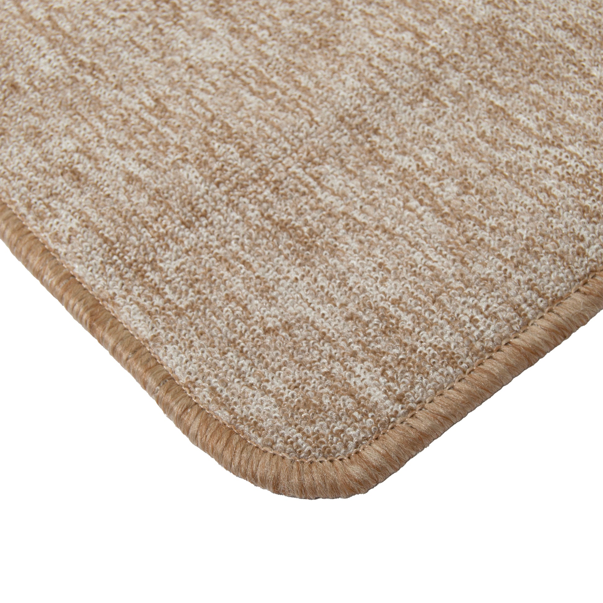 kumipohjainen matto carina beige kulma