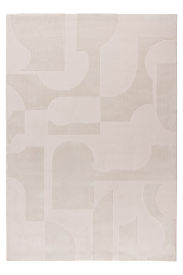 Lyhytnukkainen matto Elif 405 Beige 160 x 230 cm