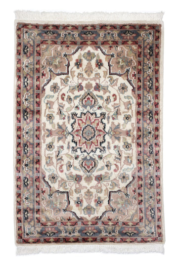 Pakistan silkki/villa-matto 63 X 96 cm