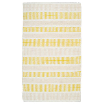 Puuvillamatto Foksi Beige - Keltainen