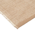 beige puuvillamatto kaarina lähikuva