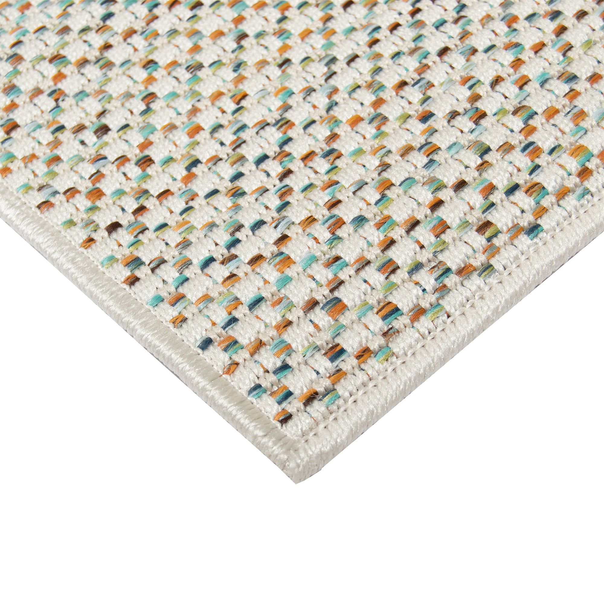 Sileäksi kudottu matto Karuselli