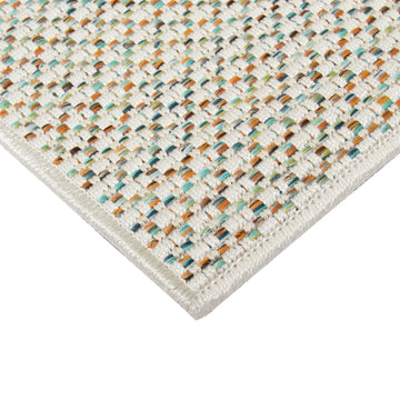 Sileäksi kudottu matto Karuselli