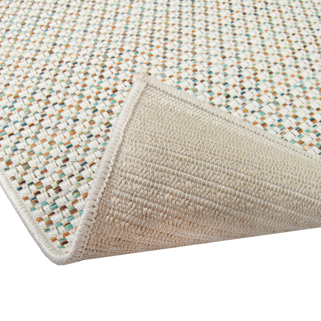 Sileäksi kudottu matto Karuselli