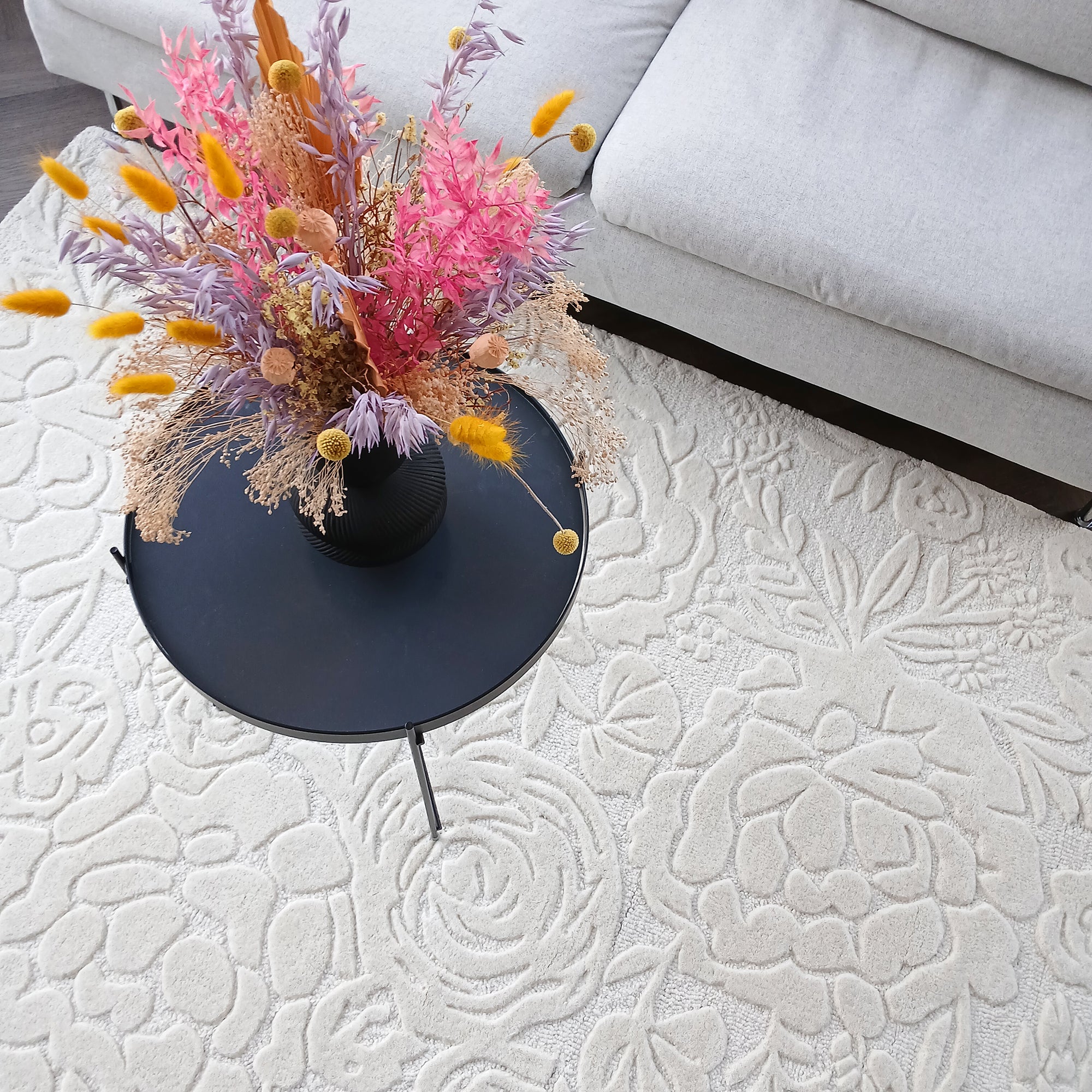 Villamatto Lumous Valkoinen