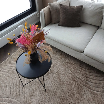 Lyhytnukkainen matto Onda Beige