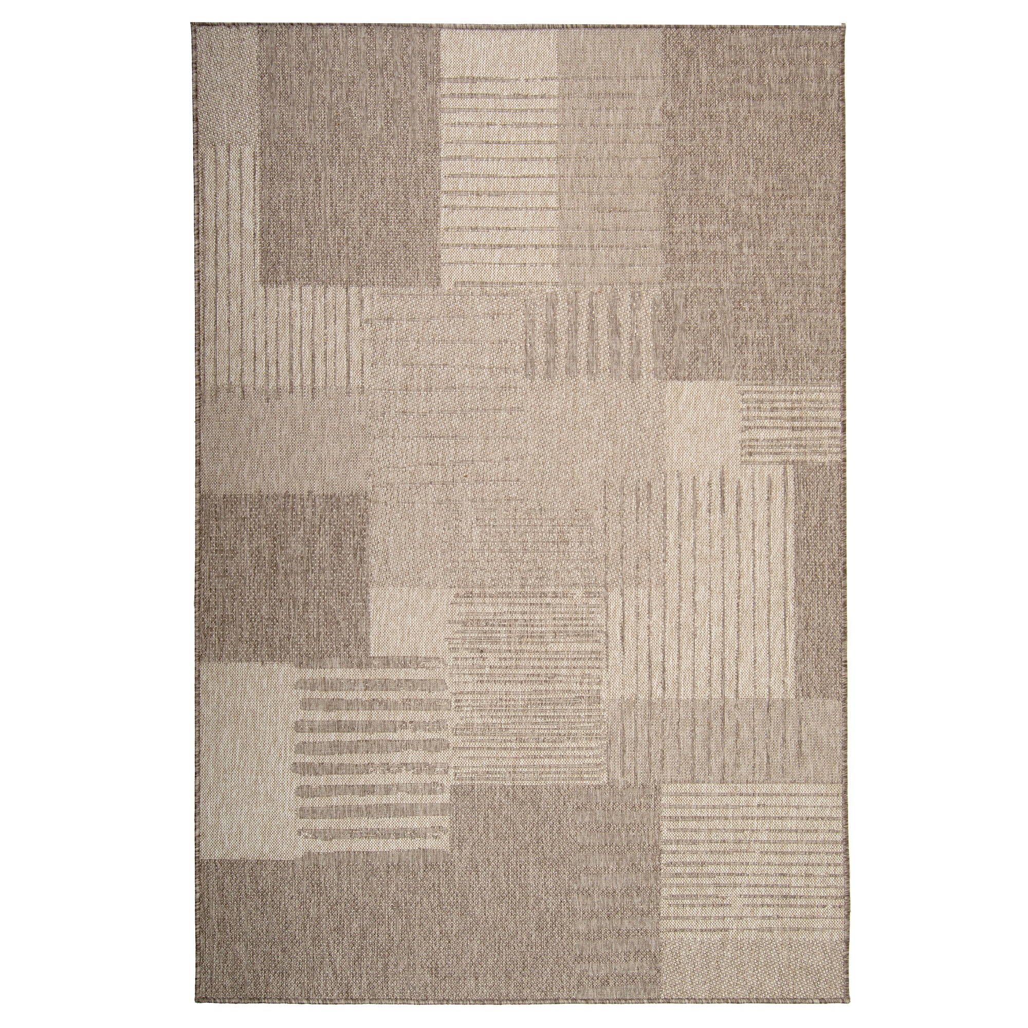 Sileäksi kudottu matto Oslo Pellava