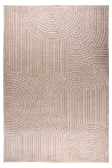 Gala Beige 160 x 230 cm - Lyhytnukkainen matto