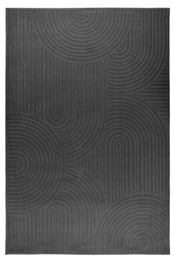 Gala Tummanharmaa 160 x 230 cm - Lyhytnukkainen matto