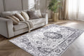 helppohoitoinen matto vegas 201 silver sisustuksessa