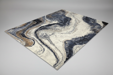 Lyhytnukkainen matto Argentum 160 x 230 cm Natural Marble Carpet