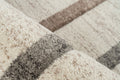 olohuoneenmatto trendy 402 beige-silver lähikuva materiaalista