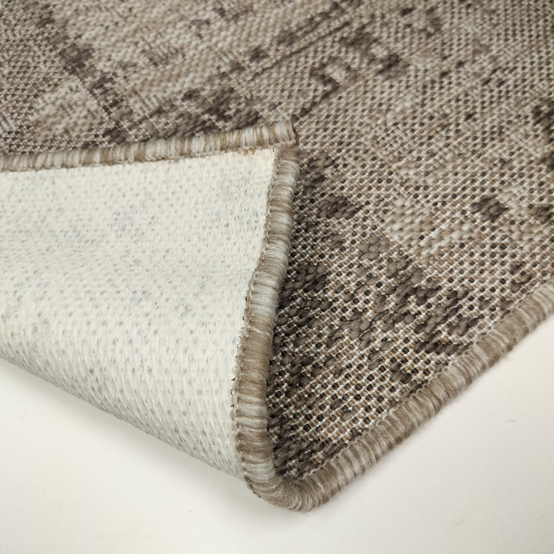 Sileäksi kudottu Dawn Foam Patchwork Pellava