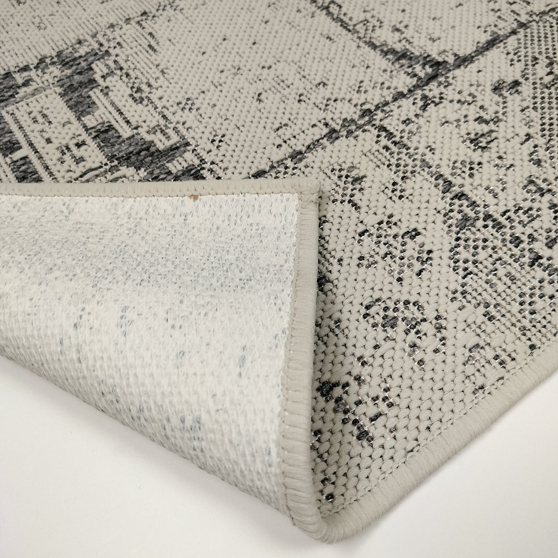 Käytävämatto Patchwork Valkoinen 80 cm leveä