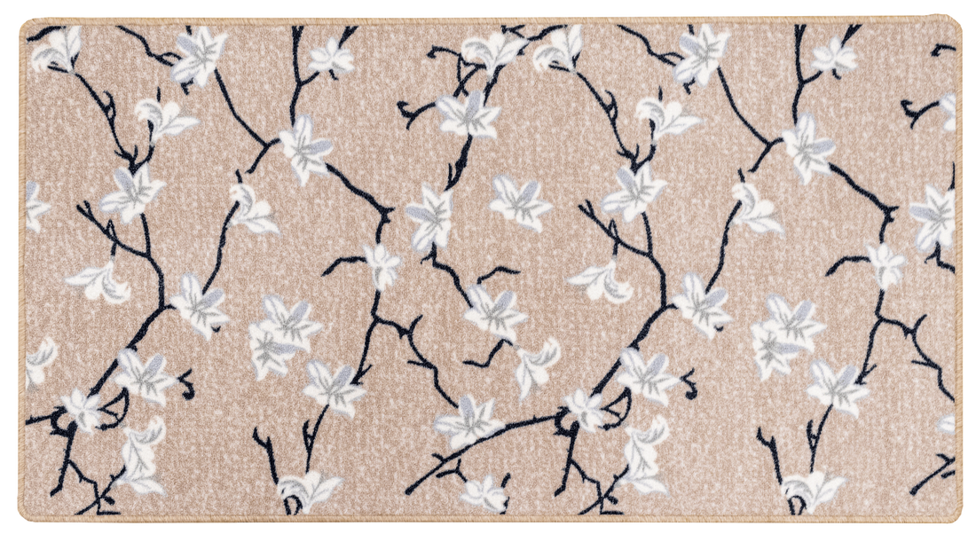 kumipohjainen matto stella beige pääkuva