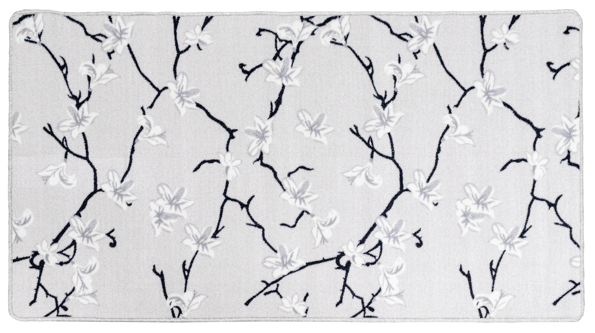 kumipohjainen matto stella harmaa koko